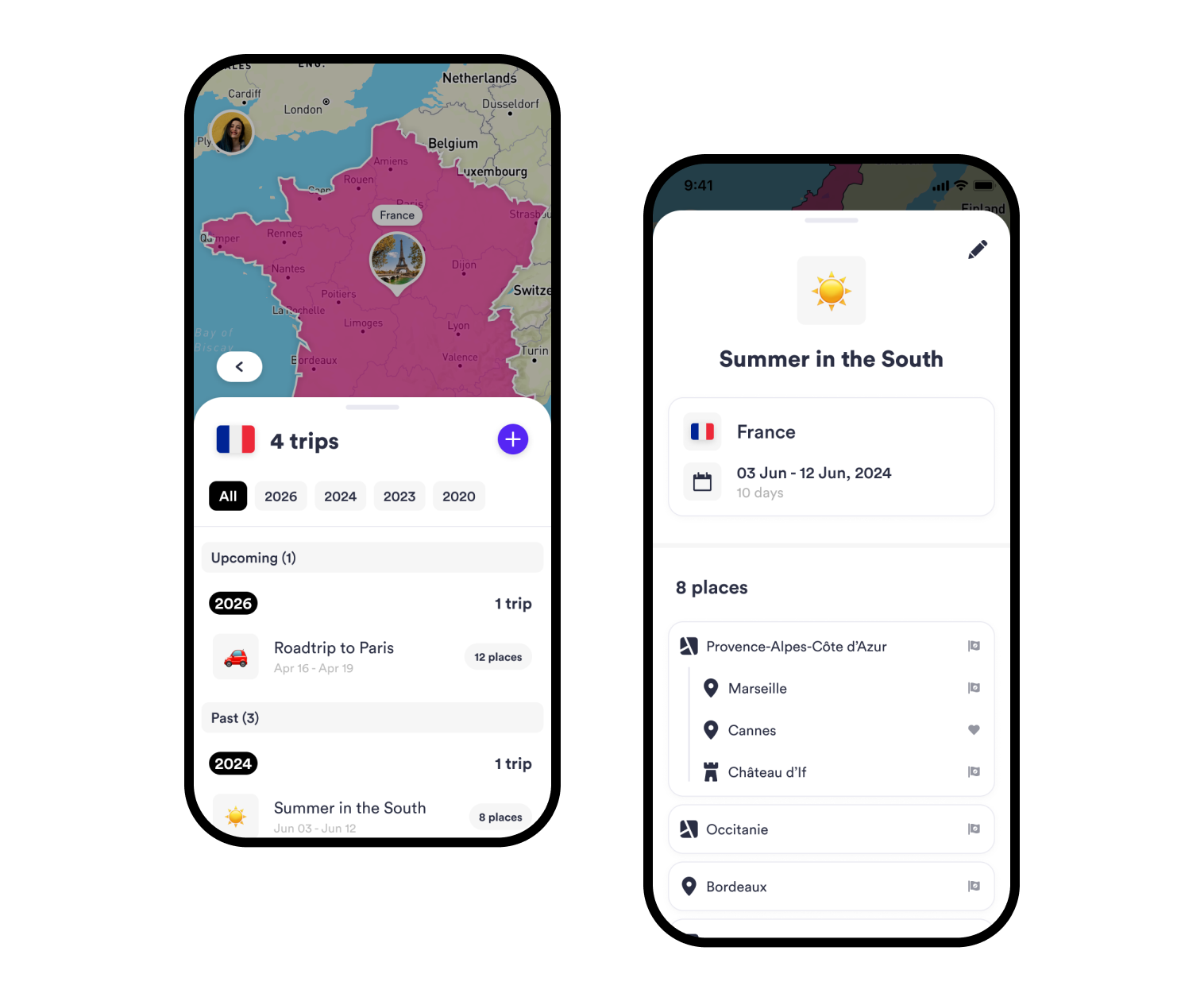 Skratch app with the new Trips feature